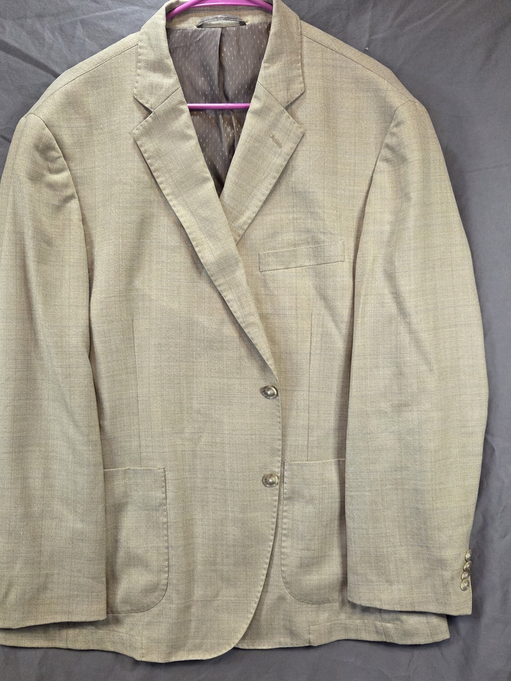 Kroon Men's Lightweight Windowpane Plaid Sport Coat / Blazer